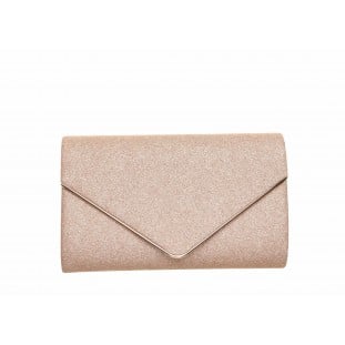 Champagne V Bar Clutch Bag