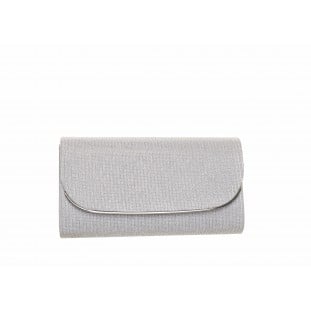 Silver Shimmer Clutch