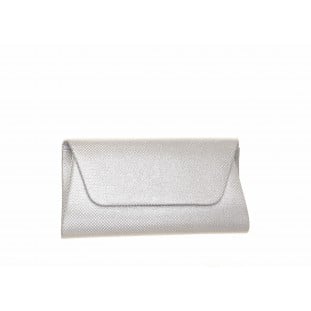 Silver Glimmer Style Clutch