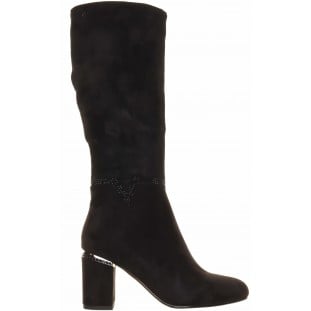 Kate Appleby Black Knee High Block Heel Boot