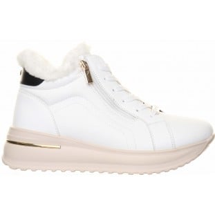 Tommy Bowe White Gold Insert Wedge Fur Trainer