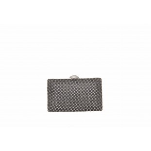 Black Diamante Dress Bag