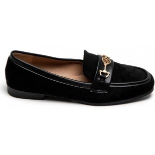 Black Trim Flat Loafer