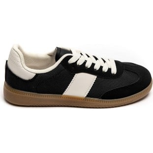 Black White Casual Trainer