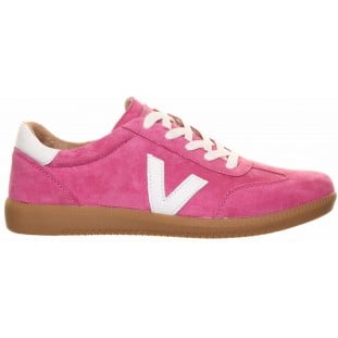 Drilleys Fuchsia V Stripe Trainer