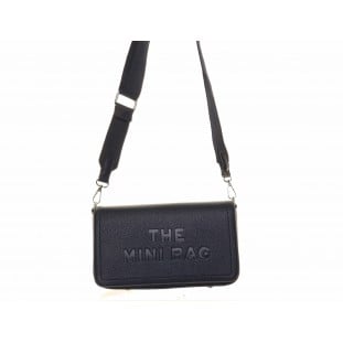 Navy Shoulder Strap Mini Bag