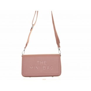 Pink Shoulder Strap Mini Bag