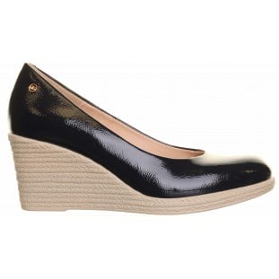 Zanni & Co Navy Wedge Court