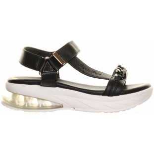 Tommy  Bowe Black Bubble Chunky Sandal