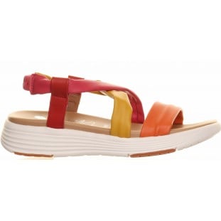 OMG Multicoloured Flat Strappy Sandal